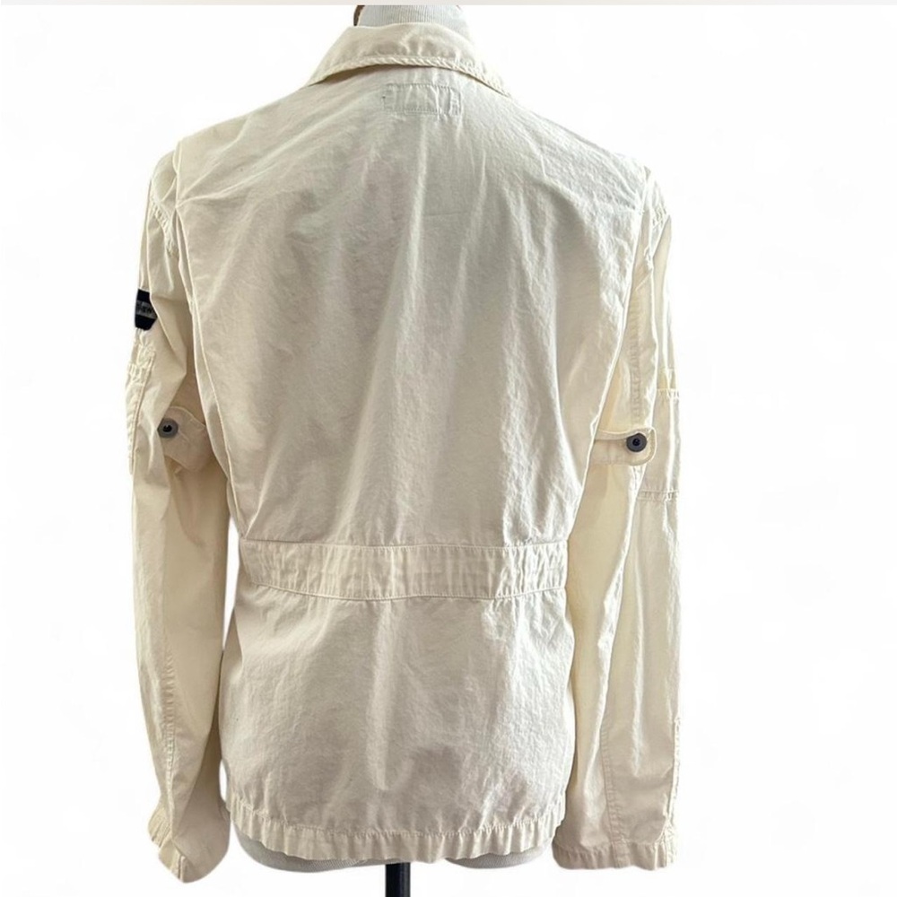 Vintage Calvin Klein Jeans Cream Utility Jacket - Picture 3 of 5